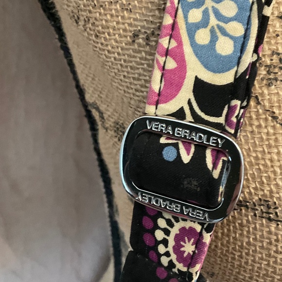 Vera Bradley Alpine Floral crossbody sling messenger zip bag purse retired 2015 - Picture 11 of 11